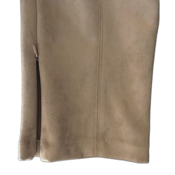 Preston & York Pant 18 Tan Faux Suede Straight Leg High Rise Ankle Length NWT - Picture 3 of 7